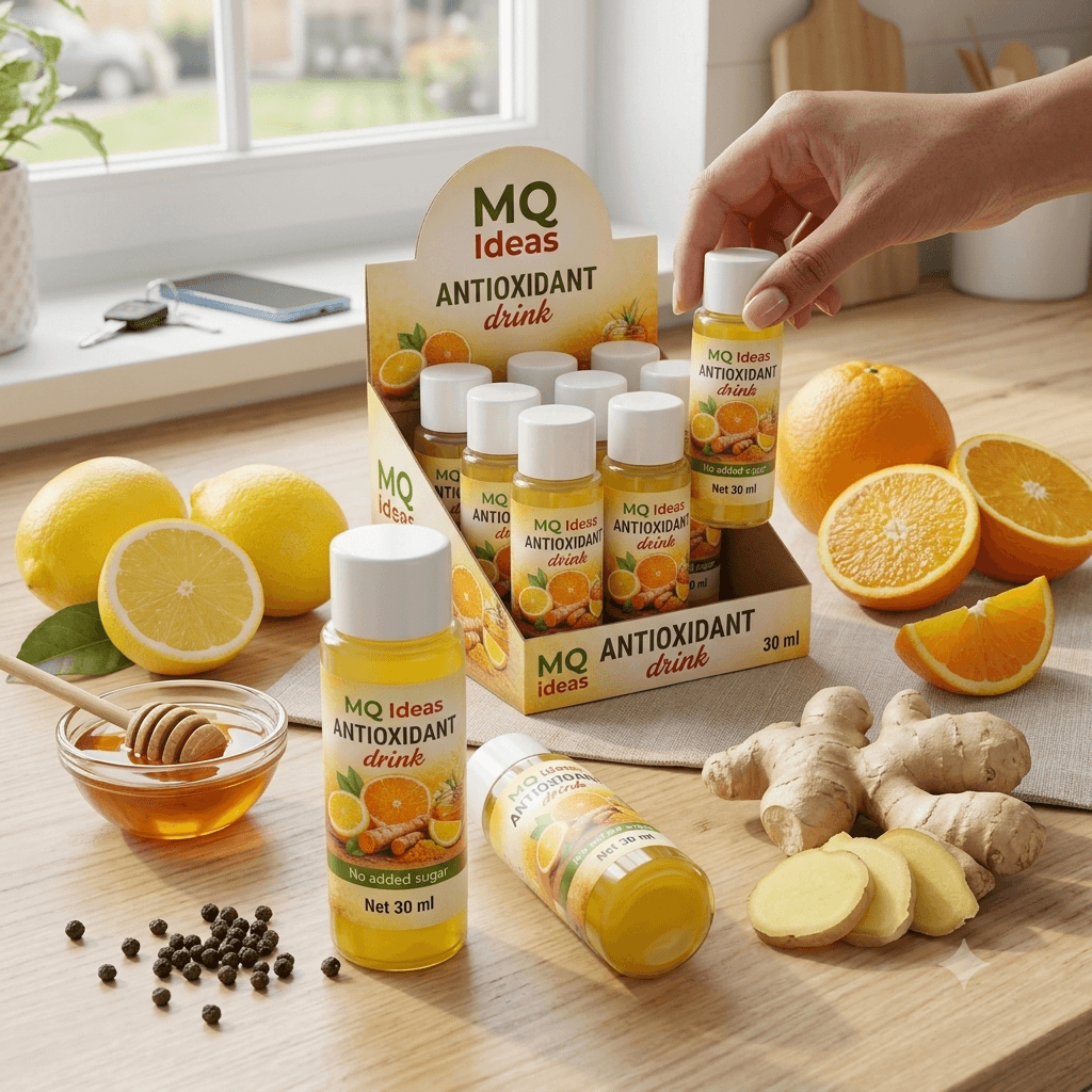 MQ Ideas Antioxidant Shot — Monthly 30ml X Pack of 30 Pcs